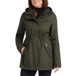 NEW Hunter Ladies' Water & Wind Resistant Rain Jacket, Medium & Large